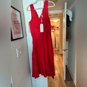 Summer sun dress light and comfy linen dress